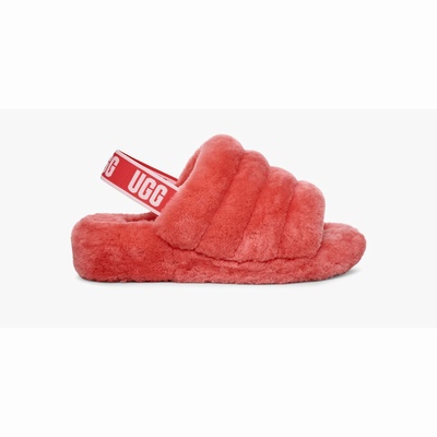 Chinelos UGG Fluff Yeah Mulher Coral | PT-FXOIT